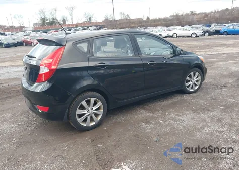 2014 Hyundai Accent Se from USA, damaged, VIN KMHCU5AE5EU169841